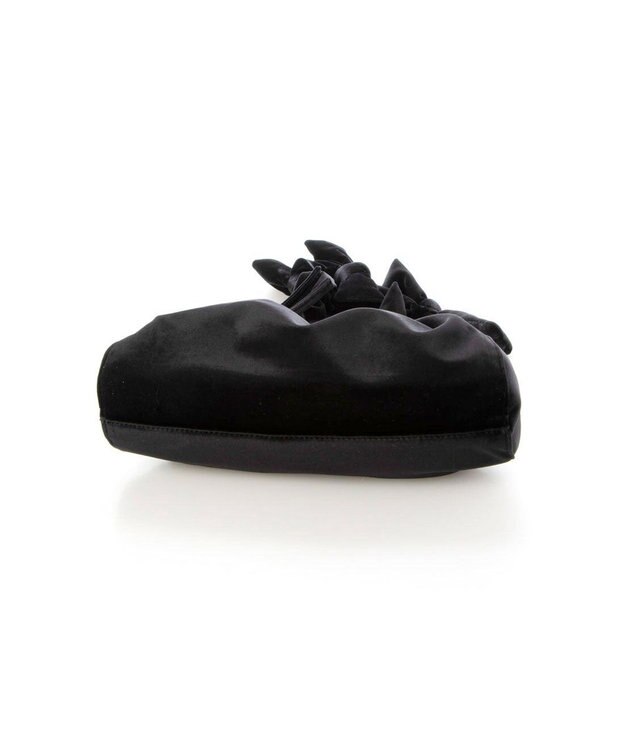 UNBILLION カカトゥ kakatoo / ベルベットリボンバゲットショルダーバッグ ブラック