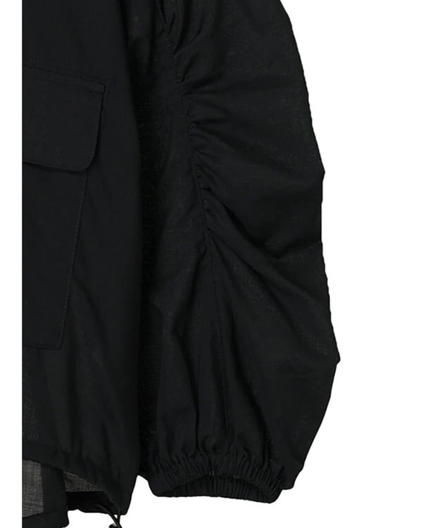 AMERICAN HOLIC イージーケア＋接触冷感　シアーブルゾン Black