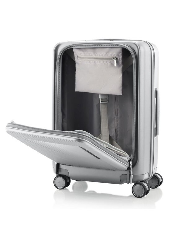 Samsonite サムソナイト スーツケース 33L(/42L) ジップリックスFT スピナー55 ZIPPRIX FT シルバー