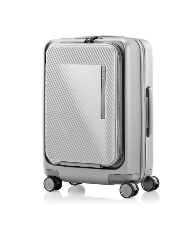 Samsonite サムソナイト スーツケース 33L(/42L) ジップリックスFT スピナー55 ZIPPRIX FT シルバー