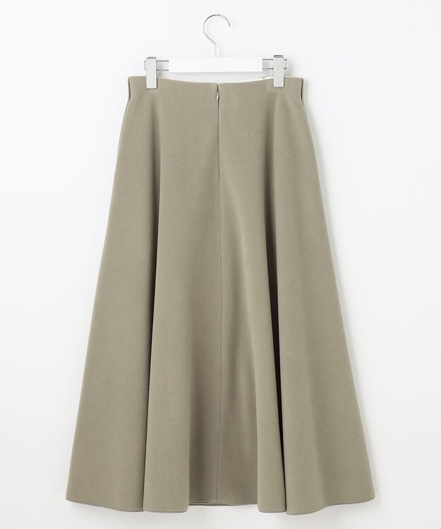 UNFILO 【セットアップ対応】ウールライク スカート ライトグリーン系