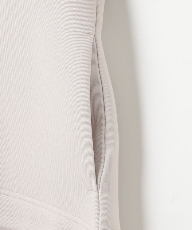 組曲 ダンボールジャージー ジップ パーカー ベージュ系