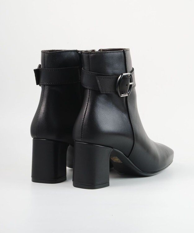 BONTRE 【BONTRE/ボントレ】セットバックショートブーツ/55001-VA ブラック