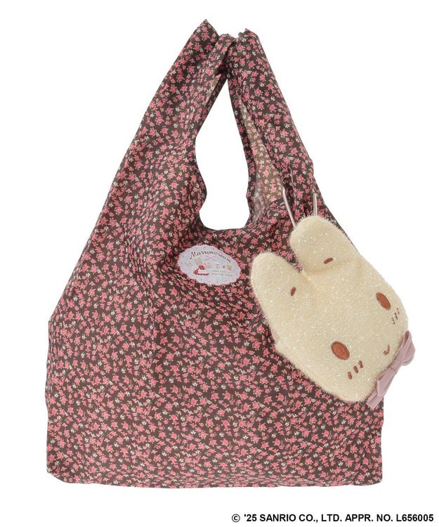 Green Parks ポーチ付エコバッグ Brown