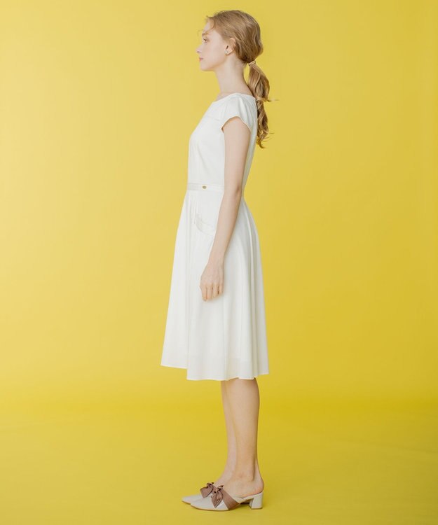 TOCCA 【洗える！】BLUE CIEL ドレス ホワイト系