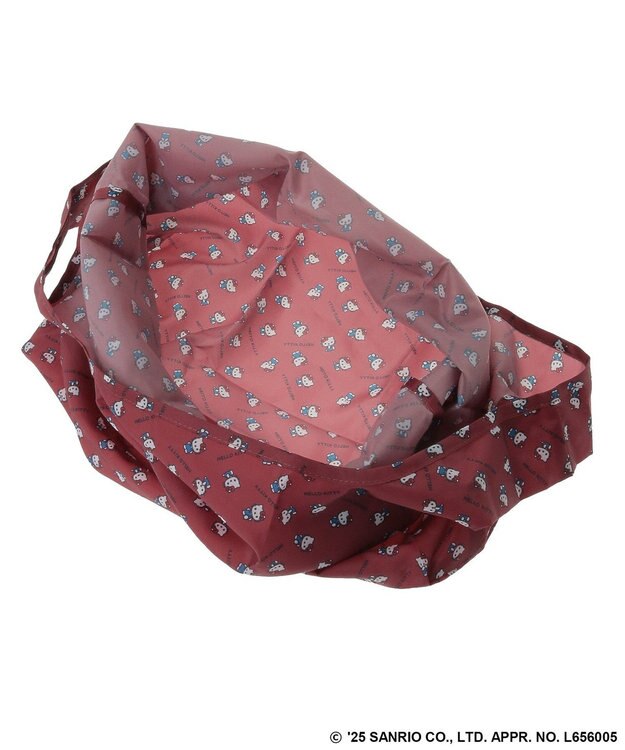 Green Parks ポーチ付エコバッグ Red