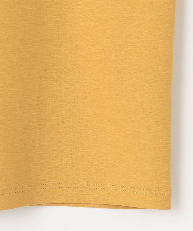 23区 【洗える】スムースデザイン タックディテール カットソー イエロー系