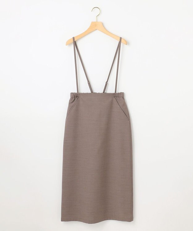 組曲 サスナロータイト スカート モカブラウン系