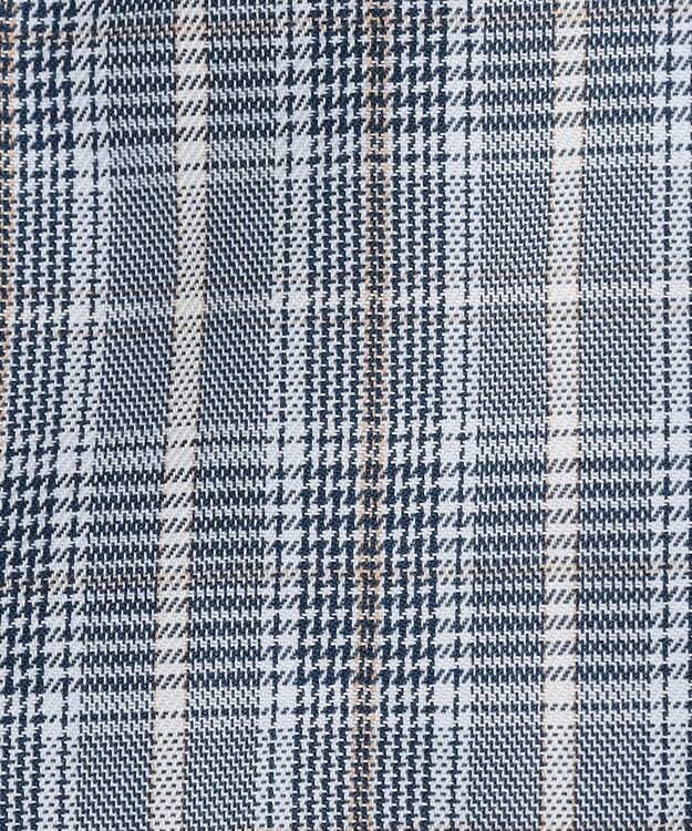 組曲 KIDS 【150-160㎝】グレンチェック キュロット サックスブルー