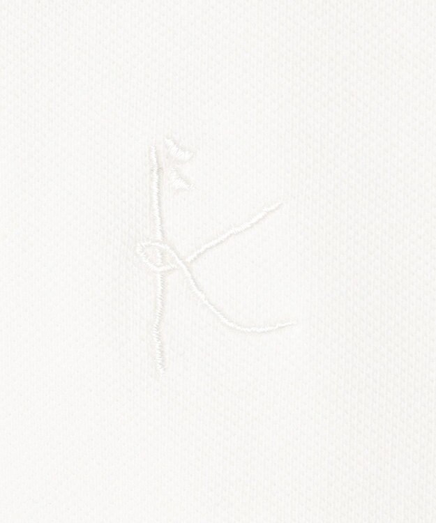 組曲 KIDS 【150-170㎝】ストレッチカノコ ポロシャツ オフホワイト