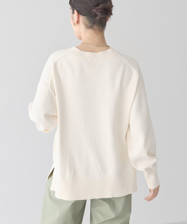 AMERICAN HOLIC Ｖネックニットプルオーバー Ivory