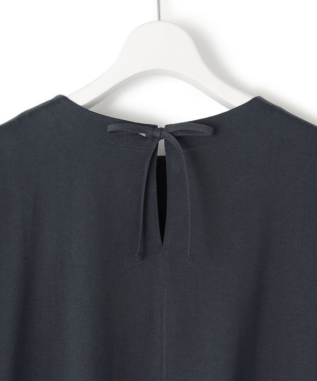 J.PRESS YORK STREET 【WOMEN】キャップスリーブ ワンピース ネイビー系