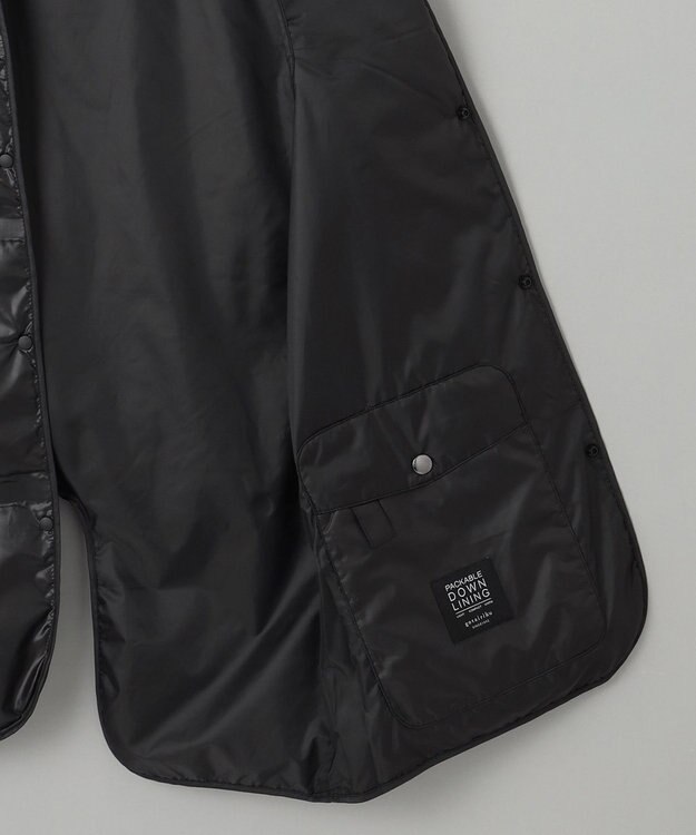 GOTAIRIKU 【GOTAIRIKUコートに取付可能】別売りダウンライナー(23年モデル) ブラック系