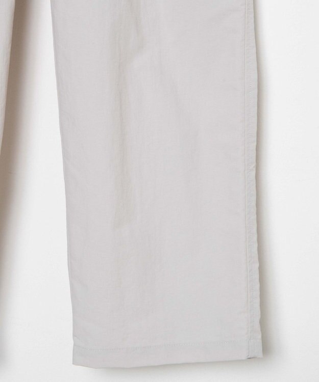 WEGO ナイロンイージーパンツ ライトグレー