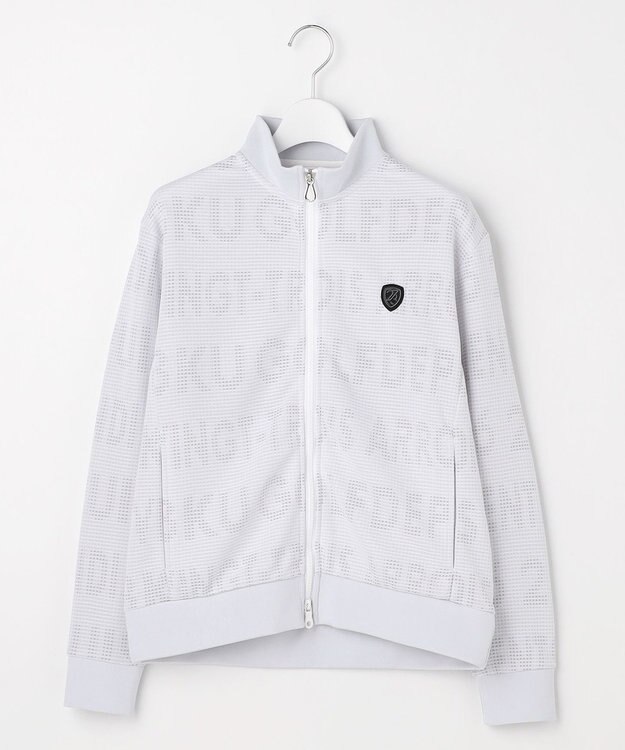 23区GOLF 【WOMEN】ロゴジャガードトラックジャケット ホワイト系5
