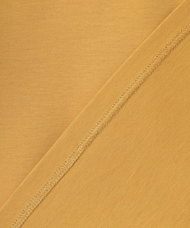 23区 【洗える】スムースデザイン タックディテール カットソー イエロー系