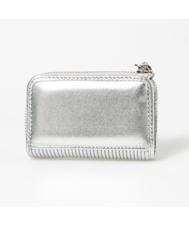 UNBILLION ペルケ perche / シーププリーツスマートキーケース シルバー