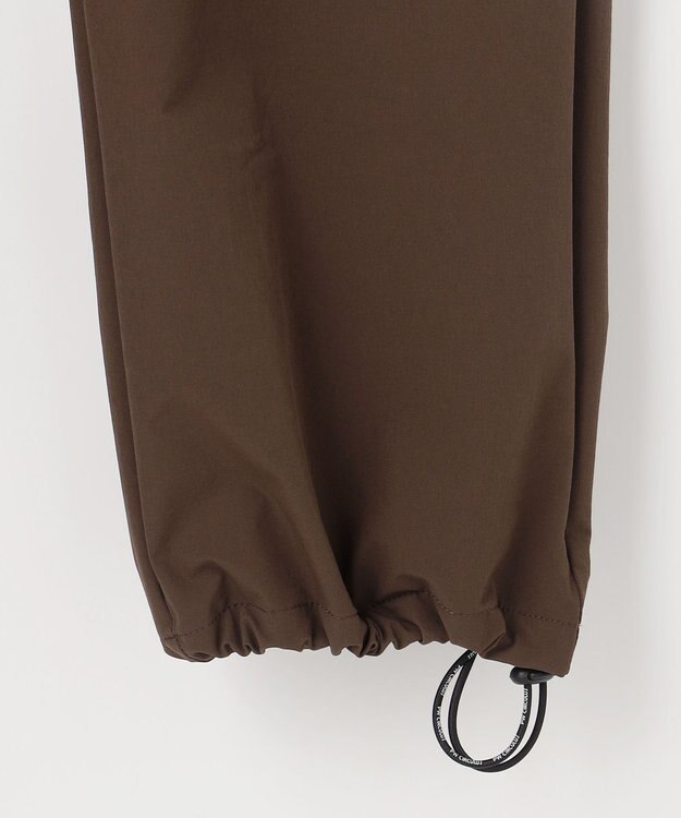 PW CIRCULUS 【ストレッチ素材】【WOMEN】セミワイド イージーパンツ ゴルフウェア レディース ダークブラウン系