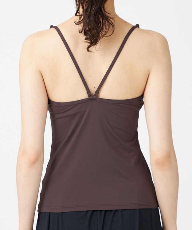 Chacott Chacott BALANCE スキンロングトップ【C BASIC】 ダークブラウン