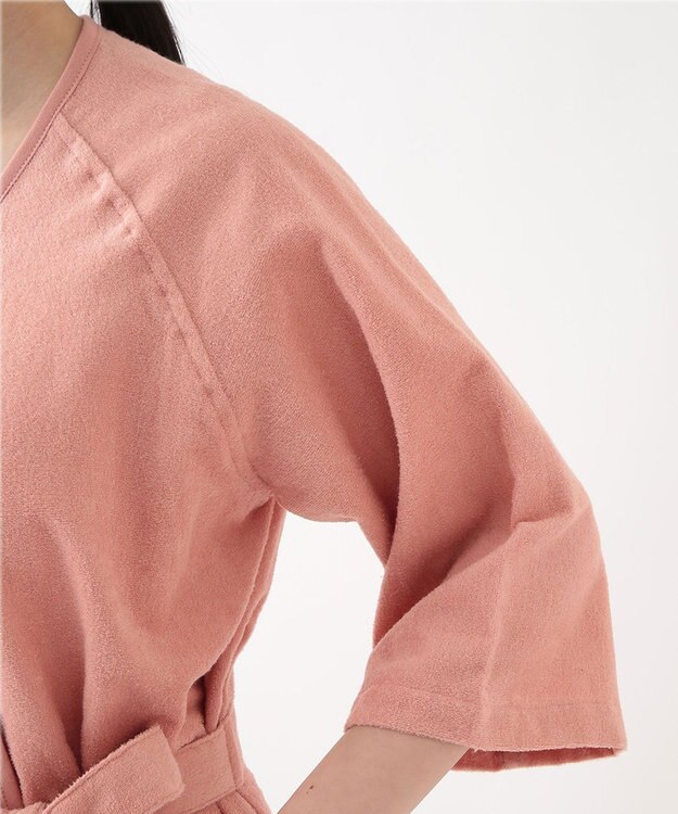 UCHINO エアリータッチ ラグランレディスローブ オレンジ