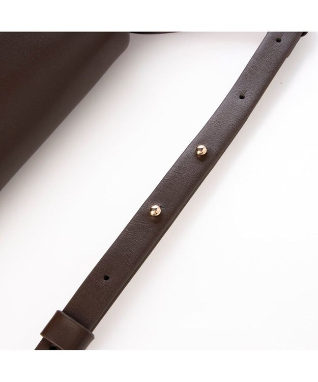 UNBILLION カカトゥ kakatoo / ロールハーフショルダーバッグ チョコ