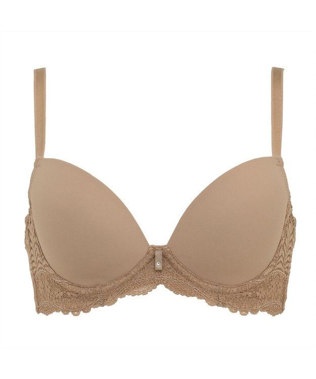 BRADELIS New York 【BRADELIS FIT / 響きにくいカップ】モールドフィットブラ デイリーに使いやすいシンプルな補正ブラジャー モカベージュ