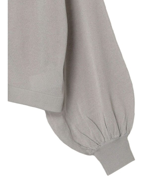 earth music&ecology シアーカーディガン Gray