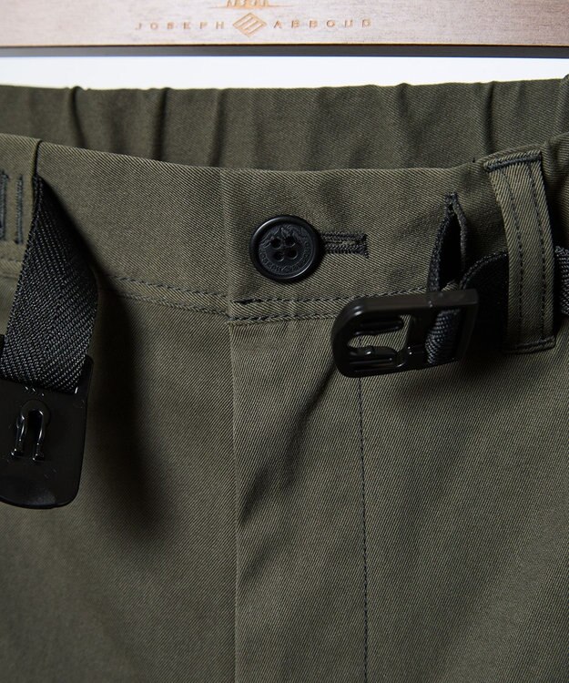 JOSEPH ABBOUD MOUNTAIN 【撥水/ストレッチ・キングサイズ追加！】コーデュラツイルストレッチ パンツ カーキ系