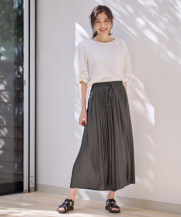 ANY シルケットスムース タックスリーブプルオーバー オフ