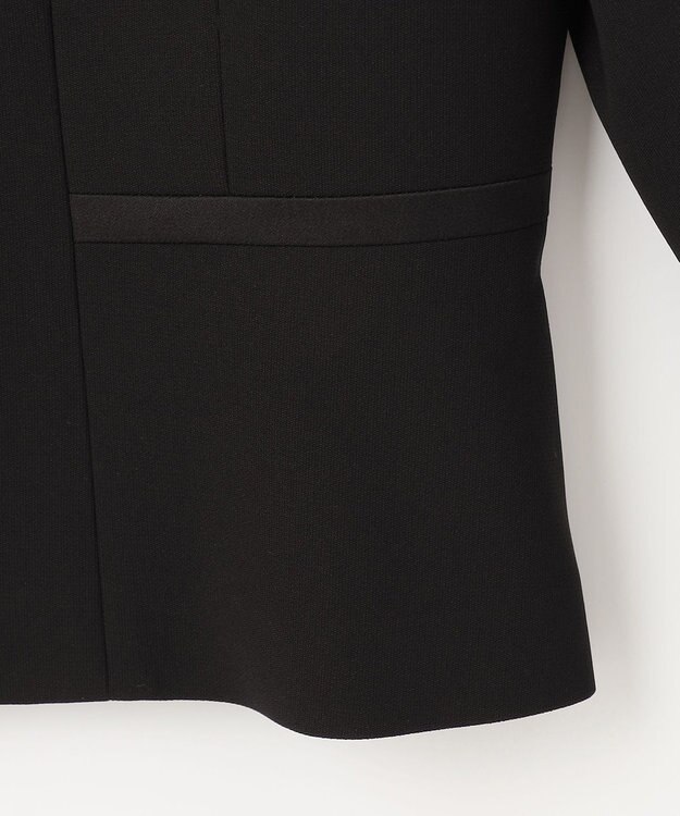 自由区 FORMAL 【襟華やか】エレガント ジャケット＋ワンピース ブラック系