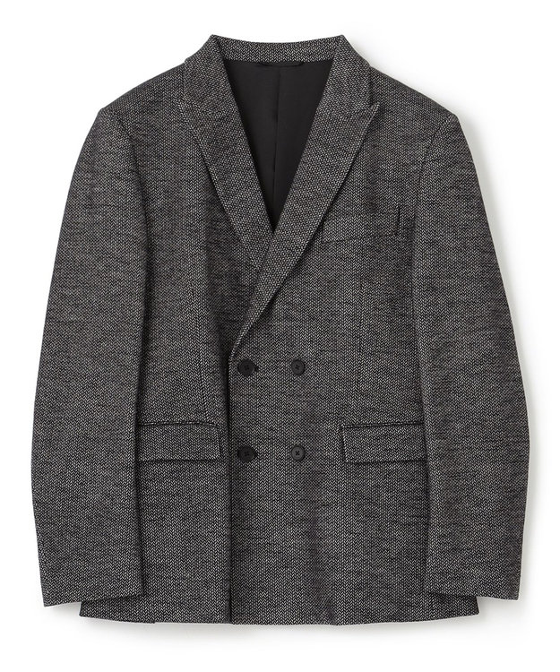 JOSEPH HOMME ドビージャージー　ダブルブレストジャケット ライトグレー系