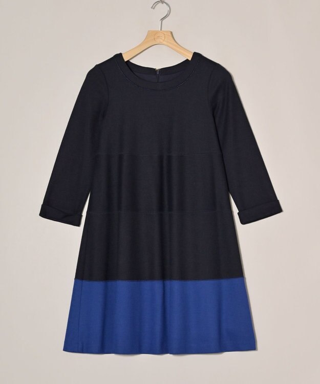 ONWARD Reuse Park 【組曲】ワンピース秋冬 ネイビー