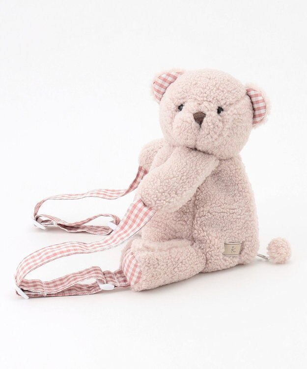 組曲 KIDS 【Fサイス】ハグミーベア リュック オールドローズ系