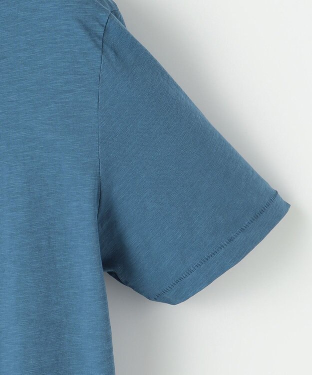 JOSEPH ABBOUD MOUNTAIN 【SPACE・オーガニックコットン】ロゴＴシャツ ダルブルー系