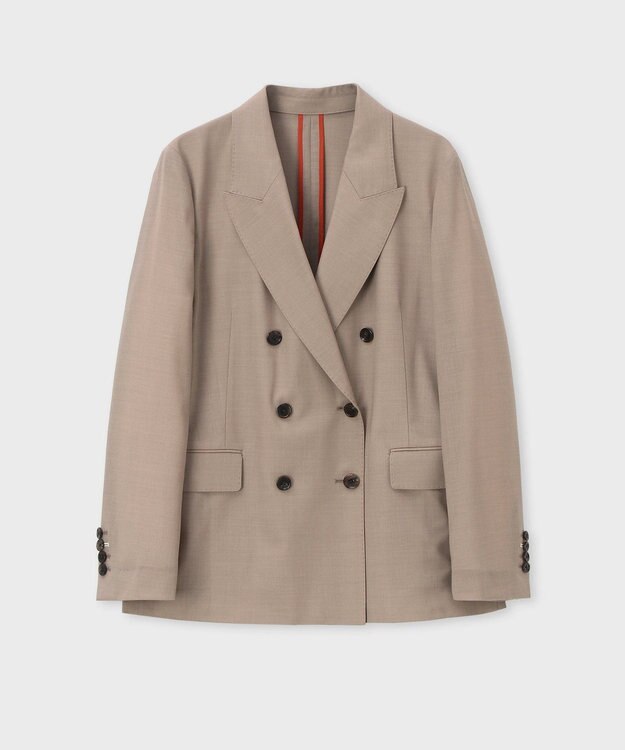 Paul Smith クリスプウール ダブルジャケット ライトベージュ