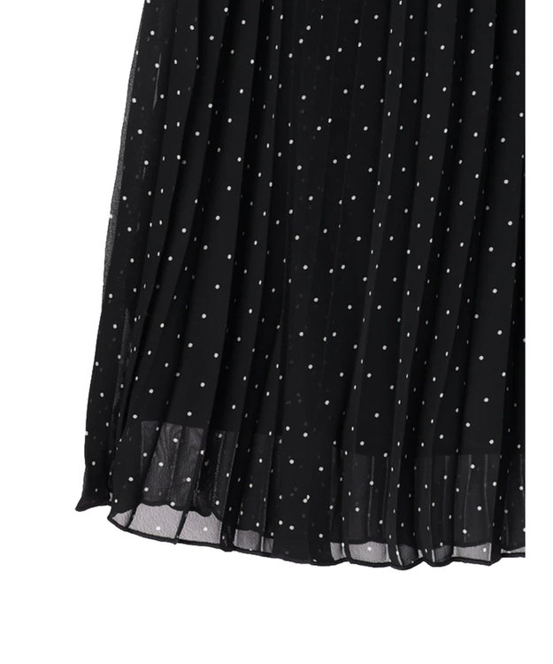 earth music&ecology すきな丈プリーツスカート Dot