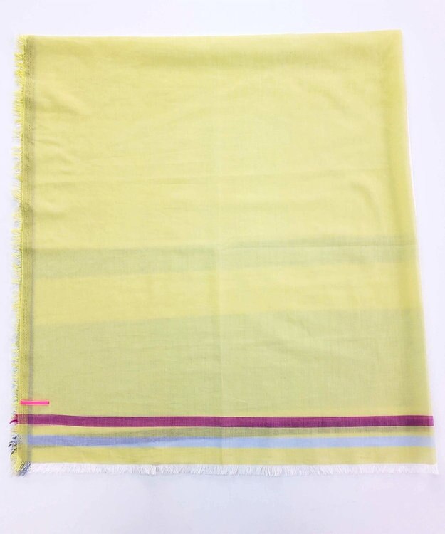 POLS 播州織 極細コットンストール イエロー