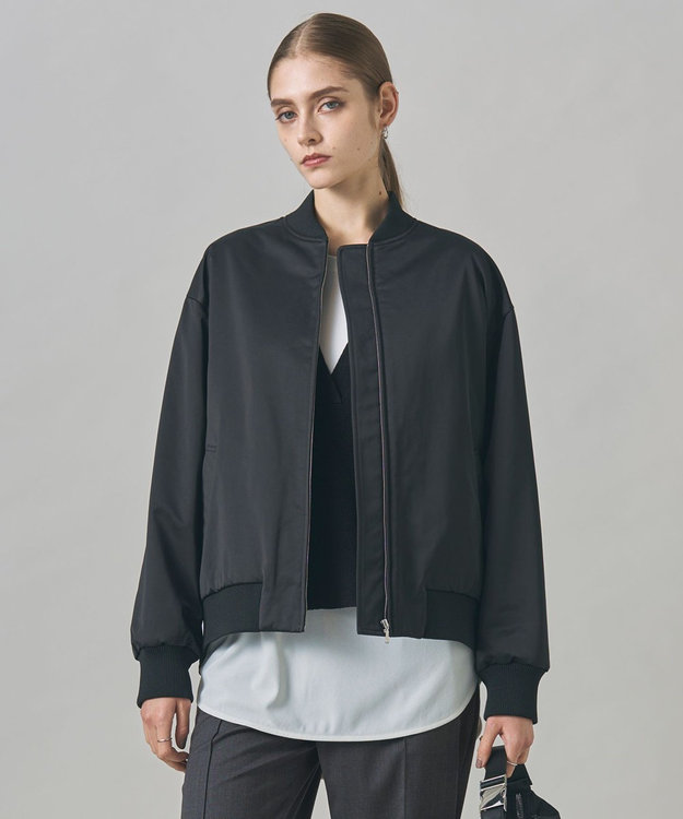 はるるん様＊ ICBライトマットサテンMA-1ジャケット 楽天市場