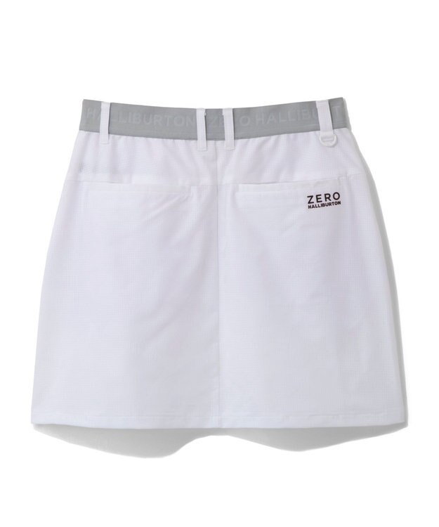 ZERO HALLIBURTON クールドッツカモフラスカート 82842 W4S8c レディースゴルフ ホワイト