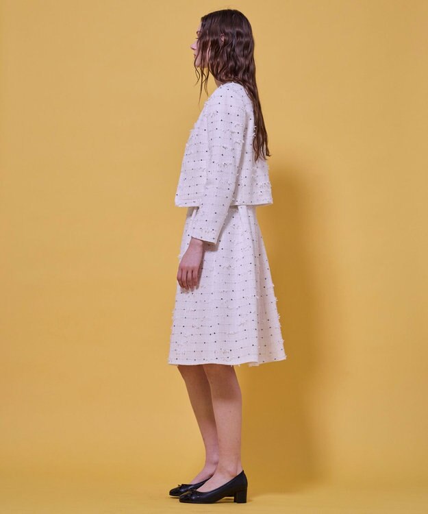 TOCCA FLOWER HIDE AND SEEK ジャケット アイボリー系