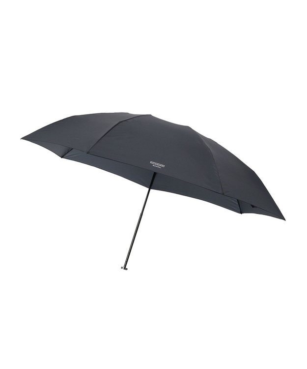 MOONBAT 【Begin12月号掲載/大きめ】マッキントッシュ フィロソフィー 折りたたみ傘 Barbrella 超軽量 約125g 無地 60cm ブラック