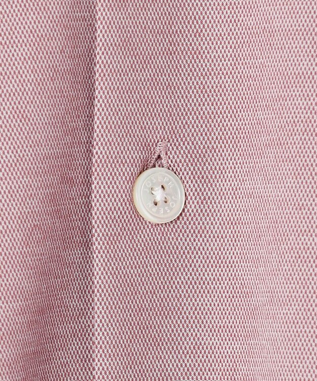 JOSEPH HOMME 【ストレッチ】ハイゲージコットンジャージー 　長袖レギュラーカラーシャツ ピンク系