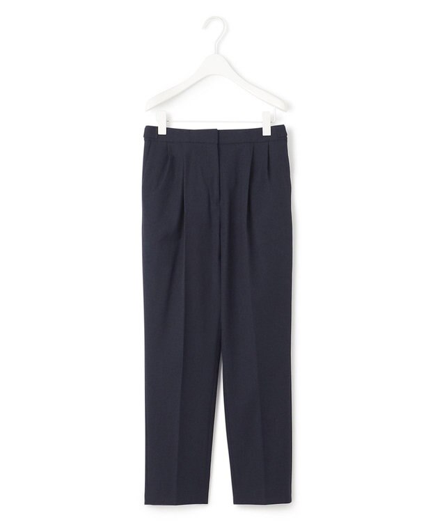 ICB 【接触冷感・UVケア・撥水・洗える】 LooseWeave テーパードパンツ ネイビー系