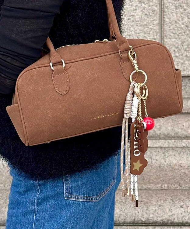 LA BAGAGERIE 【インスタグラマー Chiyoさん×LA BAGAGERIE】バッグチャーム ゴールド