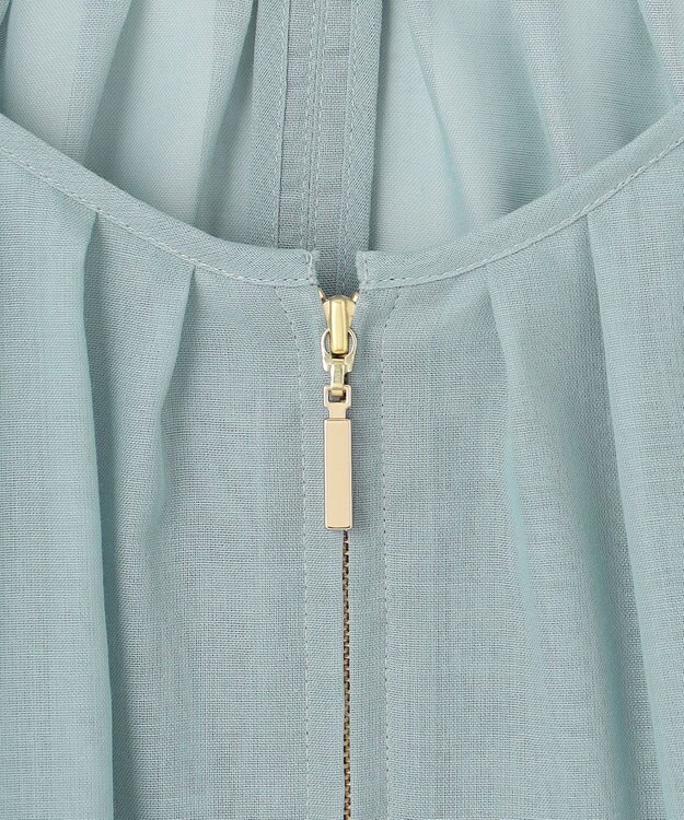 組曲 L カラーボイルノーカラー ブルゾン ミント系