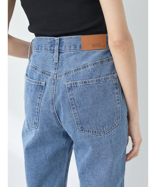 earth music&ecology ストレートフィットデニム Indigo