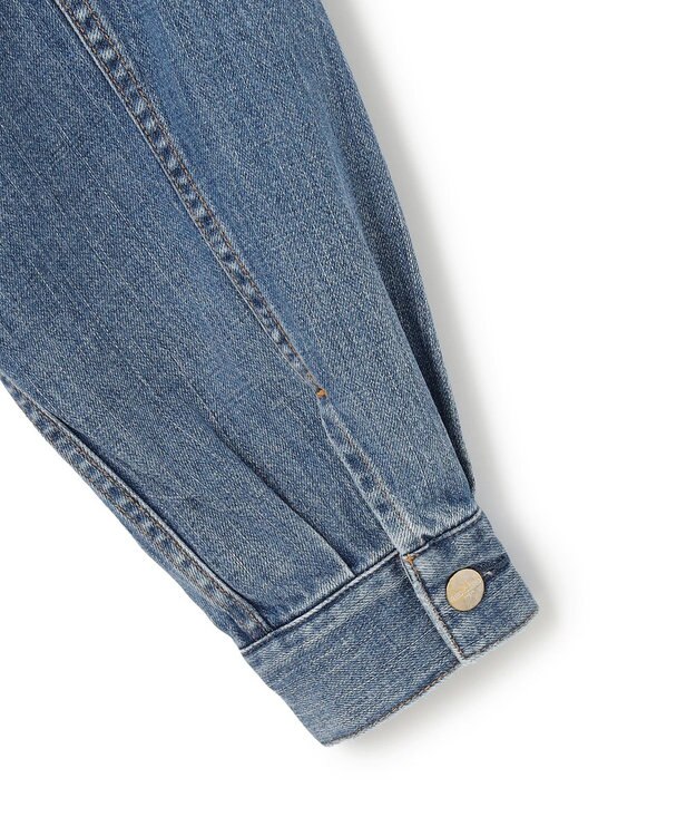 23区 L 【滝沢眞規子さん着用/RED CARD TOKYO×23区】オーバーサイズ デニム ジャケット ライトブルー系