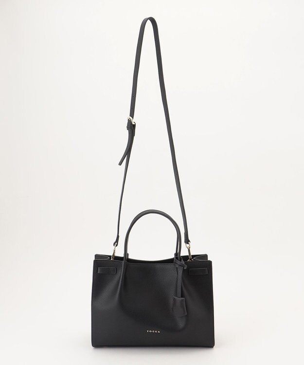 TOCCA PONTIS LEATHER BAG バッグ ブラック系