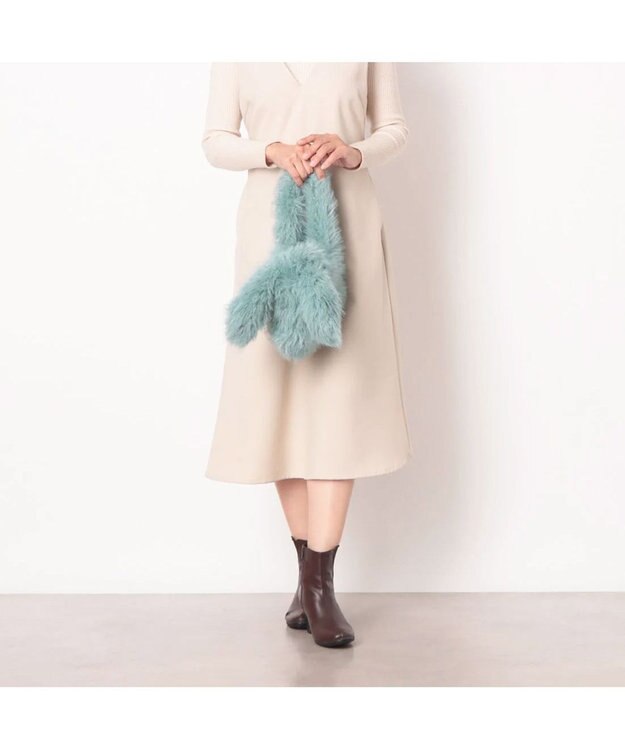 UNBILLION カカトゥ kakatoo / ウサミミシャギーバッグ サックスブルー