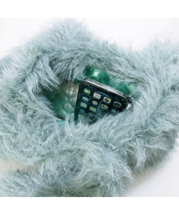 UNBILLION カカトゥ kakatoo / ウサミミシャギーバッグ サックスブルー